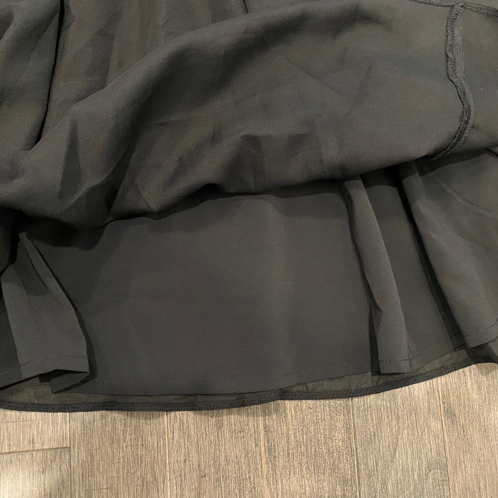 π«SOLDπ«π HOST PICK π NWT Abercrombie & Fitch Ruched Chiffon Mini Dress - Picture 10 of 13